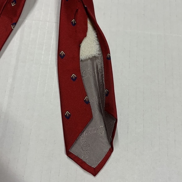 Vintage designer mens ties Oscar de la Renta, Christian Dior, Valentino - Picture 4 of 4
